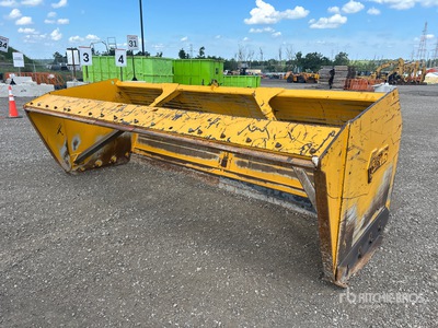 2018 Gryb DF12-4848R-002B 12 ft Snow Pusher - Fits Wheel Loader