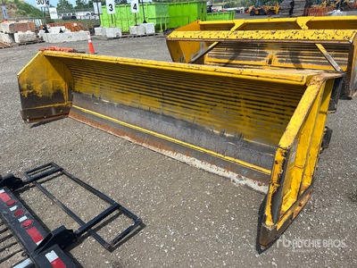 2019 HLA 5200W 12 ft 6 in Snow Pusher - Fits Wheel Loader