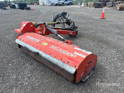 2018 Kubota SE2200P 6 ft 8 in 3-Point Flail Mower