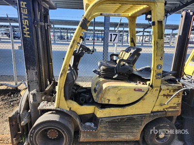 2013 Hyster H50XT 3900 lb Cushion Tire Forklift (Inoperable)
