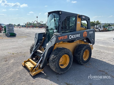 2015 John Deere 332E Skid Steer Loader (Inoperable)