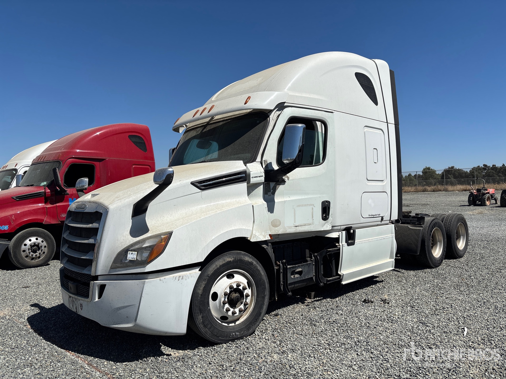 2021 Freightliner Cascadia 126 6x2 T/A Sleeper Truck Tractor (Inoperable)
