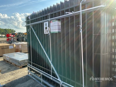 2026 KJ K0710-30 10 ft x 7 ft Powder Coated Fencing (Unused)