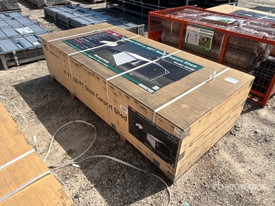 2026 KJ K4120 Steel Carport Abri (Unused)