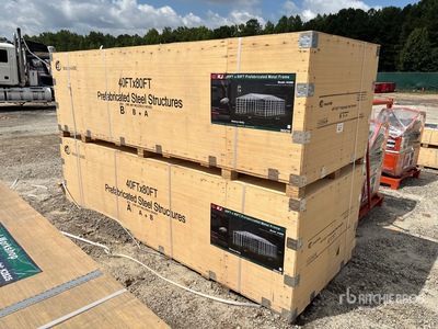 2026 KJ K4080 40 ft x 80 ft Prefabricated Metal Frame Budynek magazynowy (Unused)