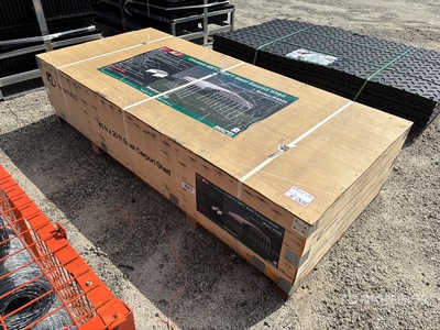 2026 KJ K4020 40 ft x 20 ft Steel Carport Shed (Unused)
