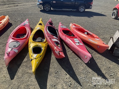 (5) Assorted Kayaks