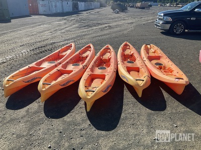 (5) Assorted Kayaks