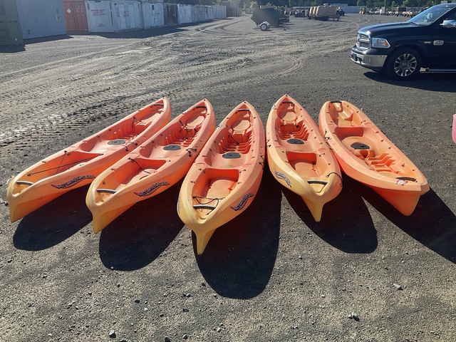 (5) Assorted Kayaks