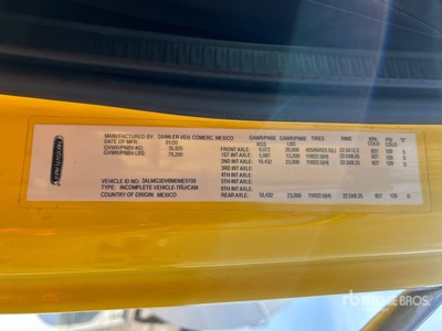 2021 Freightliner 114SD 10x4 Camion hormigonera