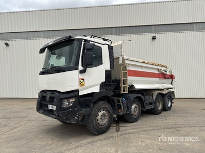 2018 Renault C430 8x4 Camion Benne Tri/A-kiepwagen