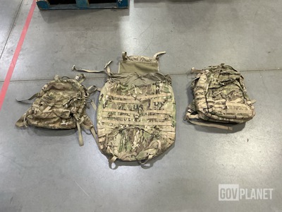(5) Medium Rucksack Sets, (7) Field Packs & Assorted Items