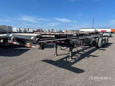 2008 Manac 40 ft Tri/A Container Trailer