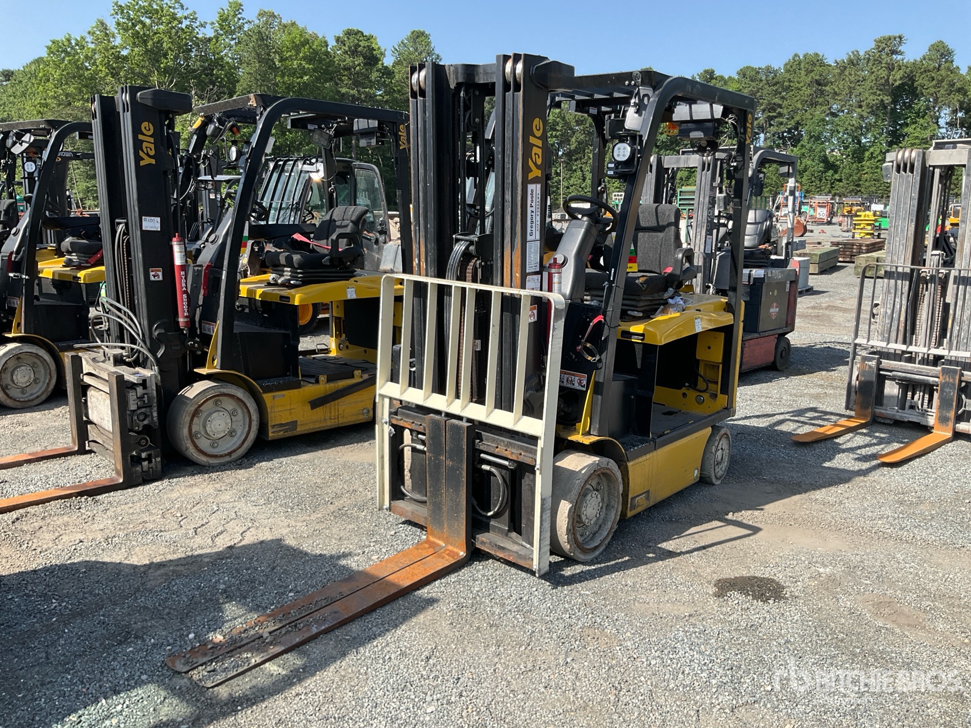 2023 Yale ERC060VGN48TE088 5500 lb Electric Forklift