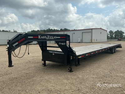 2025 East Texas Trailers 40 ft T/A Gooseneck Rimorchio per attrezzatura