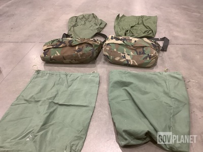 (122) Clothing Bags, (2) Flyer’s Helmet Bags & Assorted Items