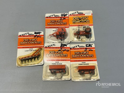 1/64 Scale Case Die-Cast Tractor & Implement Collection