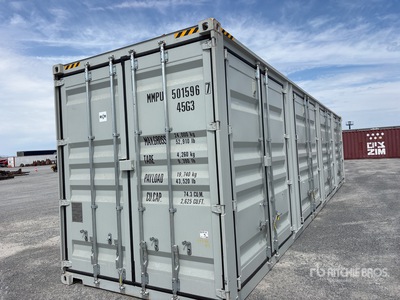 2026 40 ft High Cube Multi-Door Contenedor de almacenamiento (Unused)