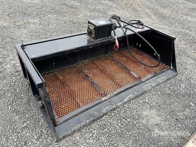 2025 GIYI VB59 59 in Skid Steer Screening Bucket