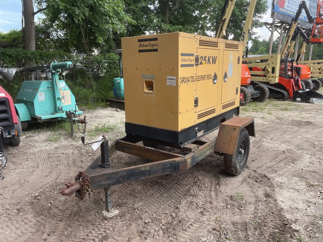 1995 Atlas Copco 25 kW Mobile Generator Set