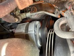 Moteur with compresseur de climatisation