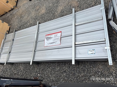 Quantity of (100) 2026 MTO A0311 Galvalume Corrugated Steel Panels Divers - Métaux (Unused)
