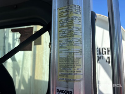 2013 Peterbilt 348 6x4 Cab and Chassis