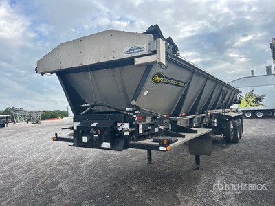 2020 Etnyre Flowboy 35 ft Tri/A Aluminum Live Bottom Trailer