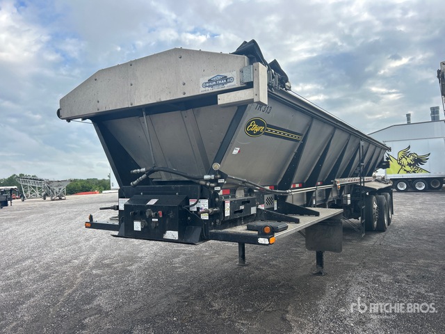 2020 Etnyre Flowboy 35 ft Tri/A Aluminum Live Bottom Trailer