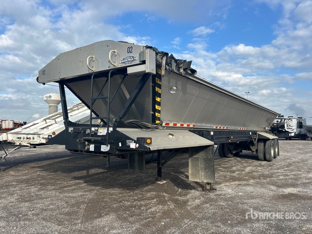 2017 Etnyre Flowboy 40 ft T/A Live Bottom Trailer