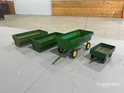 Quantity of (4) John Deere Wagon Collection