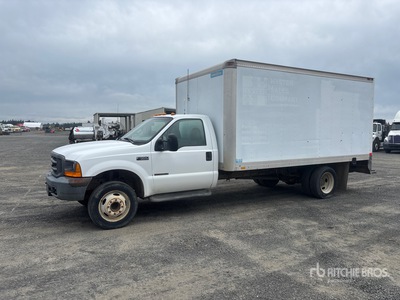 2000 Ford F-550 4x2 Gesloten vrachtwagen