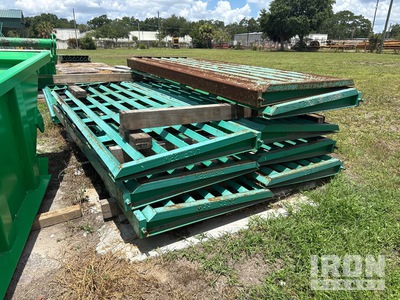 Quantity of (6) Rumble grid ramps