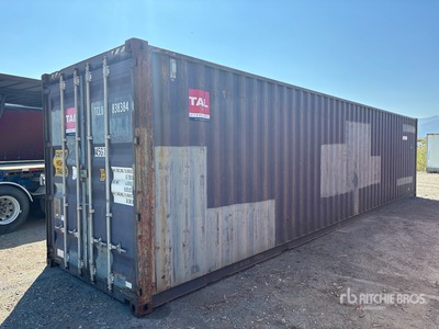 2007 40 ft High Cube Storage Container