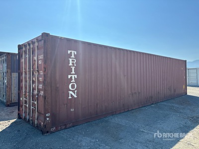 2008 40 ft High Cube Storage Container