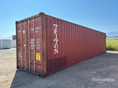 2010 40 ft High Cube Storage Container