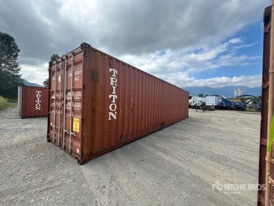 2010 40 ft High Cube Storage Container