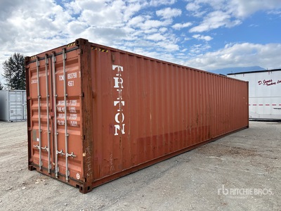 2010 40 ft High Cube Storage Container