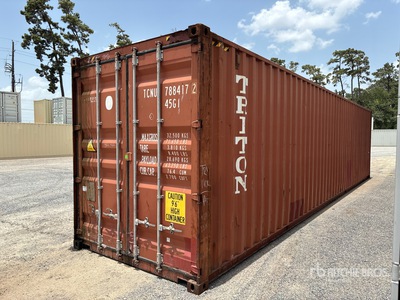 2010 40 ft High Cube Storage Container