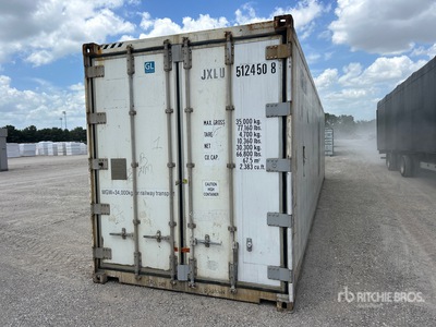 40 ft High Cube Refrigerated Storage Container (Inoperable)