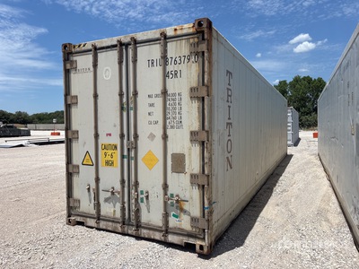 40 ft High Cube Refrigerated Storage Container (Inoperable)