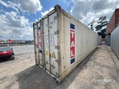 40 ft High Cube Refrigerated Storage Container (Inoperable)