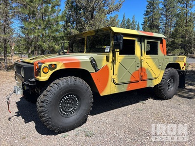 2015 AM General HMMWV 4 Door Hard Top w/Truck Body