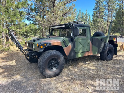 2004 AM General M1097A2 HMMWV 2 Door Soft Top w/Truck Body