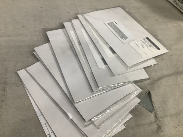 (9) General Atomics 3890AS002909-01 Connector EMI Gaskets