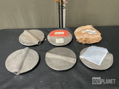 (6) Assorted 109-204-100-139-000 Valve Disks