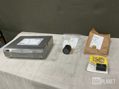 (1) Digital Video Cassette Recorder, (1) Camera Lens & Assorted Items