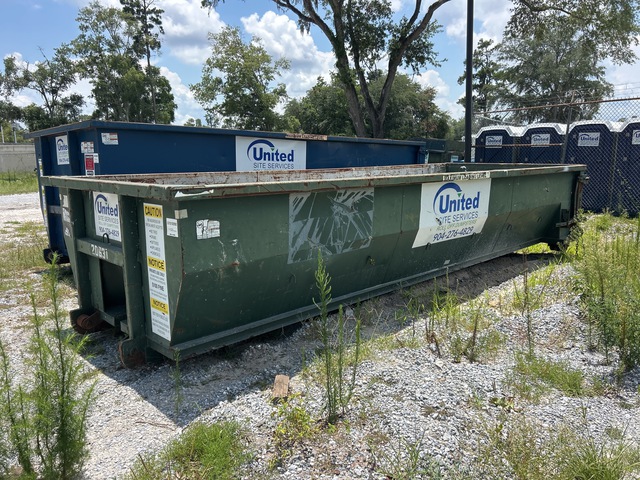 22 ft 7 in 20 cyd Roll-Off Container