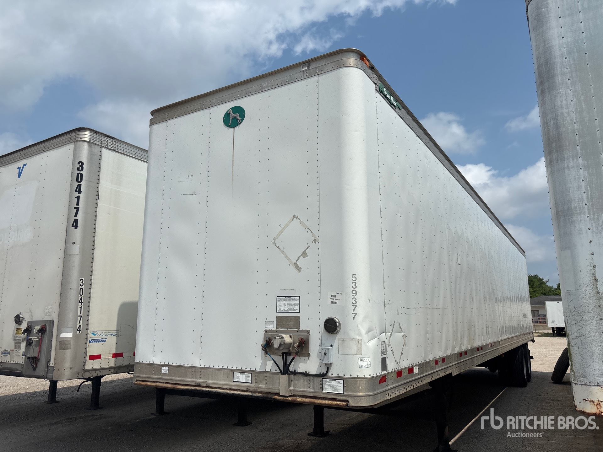 2011 Great Dane PSE121422048 48 ft x 102 in T/A Van Trailer