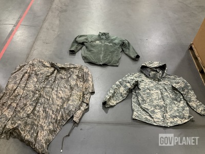 (9) Wet Weather Jackets, (19) Wet Weather Ponchos & Assorted Items